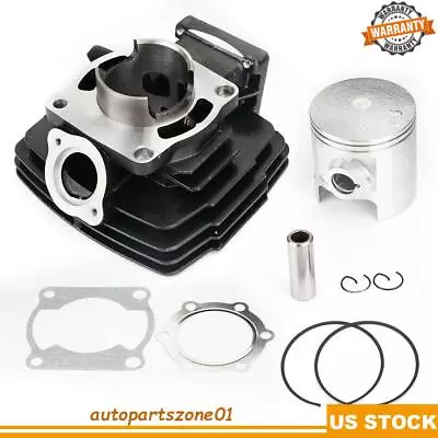 56 Cylinder Piston Gasket Top End Engine Rebuild Kit For YAMAHA DT125 1974-1981 • $104.39