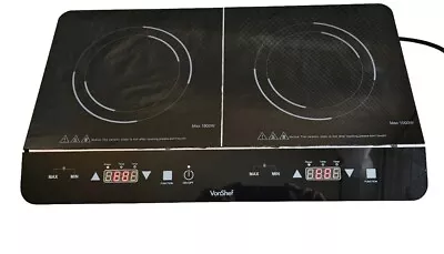 VonShef 13/305 Induction Hob Dual Hob Digital Display  • £65