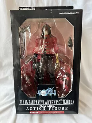 FINAL FANTASY VII 7 Advent Children VINCENT VALENTINE Play Arts - NEW SEALED NIB • $65