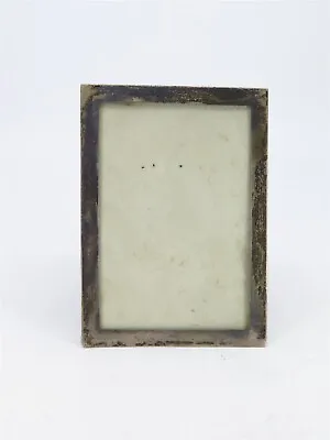 Antique Udall Ballou Sterling Silver Frame 379 W. Old Velvet Back 4.75  X 3.5   • $109.16