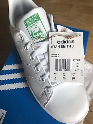 Adidas Stan Smith Green Trainers Odd Shoes Size Left  5:5 Right 4:5 • £34.99