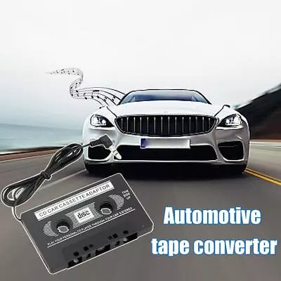 Universal Car Cassette Tape Adapter Cassette Mp3 Player Converter 3.5mm V8N6 • £2.98