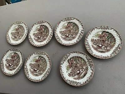 Heritage Hall 8 In Salad Plate Lot Of 7 French Provincial • $50