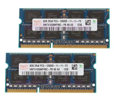 Hynix 2X 8GB PC3-12800 DDR3 1600MHz Memory For MacBook Pro 13  Mid-2012 A1278 • $18.59