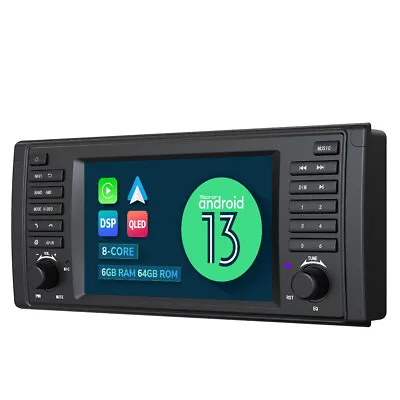 Eonon E39A12S 8Core 7  Android 13 Car Play Stereo Radio GPS Navi DSP For BMW E39 • $316.78