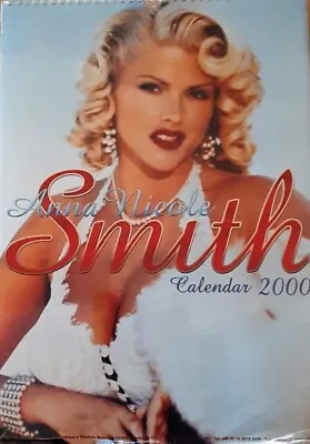 £9.99 • Buy Anna Nicole Smith 2000 Calendar Glamour Model, TV Personality, Actress, New
