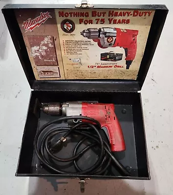 Milwaukee 0234-1 1/2  Magnum Holeshooter Drill 0-850 RPM (Comes W/ Metal Case) • $85