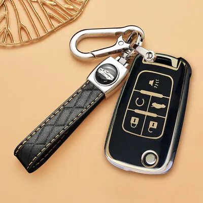 $25.19 • Buy Flip Smart Key Cover Case For Holden For Vauxhall Opel Chevrolet For Buick Black