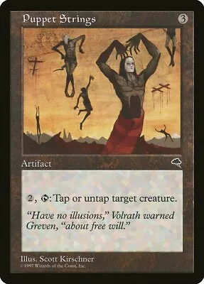Puppet Strings Tempest NM Artifact Uncommon MAGIC THE GATHERING CARD ABUGames • $3.09