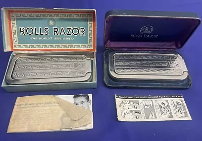 Set Of 2 Rolls Razor Viscount Model Original Box Pre Owned • $55.99