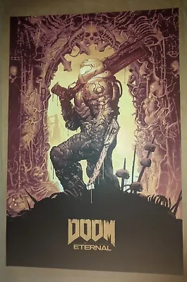 Gabz Doom Eternal Mondo Poster Print VARIANT EDITION • $404.04