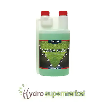 Canna  Flush 1l Hydroponic Soil Coco Removes Excess Nutrients  • £14.99