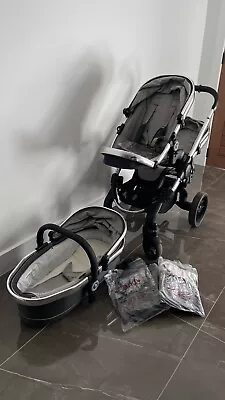 Icandy Peach Pram Double • $900