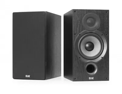 Elac Debut B6.2 Bookshelf Speakers - Black • £279