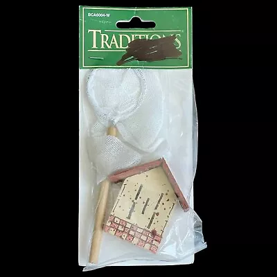 Traditions Butterfly Net Doll House Crafts • $13.35