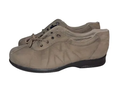 Munro Park Birch Leather Nubuck Walking Casual Shoes Men’s Sz 12 WW Suede • $149.99