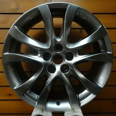 Mazda 6 2014 2015 2016 2017 19  Factory OEM Wheel Rim DARK Hyper Silver 64958 • $269