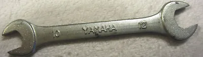 12 Mm  YAMAHA Double Open-End Wrench 12mm  10mm Motorcycle Tool Vtg Metric • $7.43