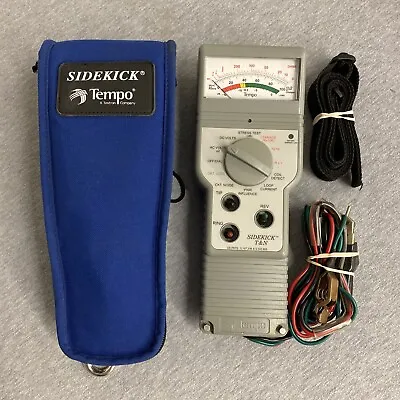 Tempo Sidekick T&N Tester 1137-5002 W/ Cords & Soft Case • $449.99