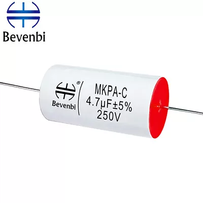 Bevenbi 250V~400V 0.1uF~100uF Axial MKP Audio Metallized Polypropylene Capacitor • $3.56