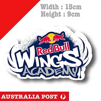 Red Bull Wings Academy Logo  Laptop  Car  Vinyl  Sticker  • $6.80