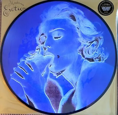 Madonna - Erotica 30th Anniversary Picture Disc 12  Vinyl Lp    New Sealed   • $19.98