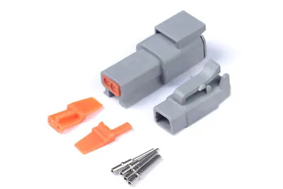 Haltech ECU Plug And Pins Only Matching Set Of Deutsch DTM2 Connectors 7.5 A • $22.35