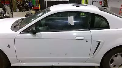 1999 - 2004 Ford Mustang Driver LH Left Oxford White Z1 Power Door Shell • $303.75