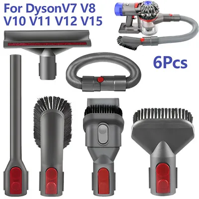 6X Brush Attachment Kit For Dyson V7 V8 V10 V11 V12 Vacuum Cleaner Accessories • $33.99