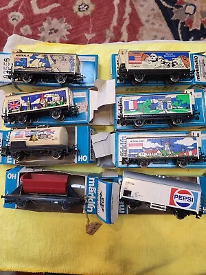 Marklin HO Rolling Stock Lot Of 8 • $10