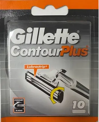 Gillette Contour Plus (Atra Plus) Refill Razor Blades - 10 Cartridges • $23.59