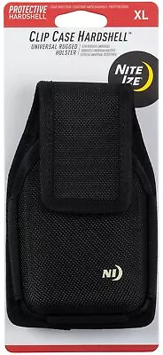 Nite Ize Clip Case Hardshell Universal Rugged Holster XL - Vertical • $17.99