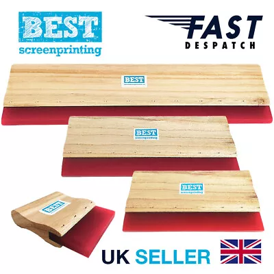 £9.99 • Buy BEST Screen Print Squeegee 65A 10 / 24 / 33 / 50cm FAST DESPATCH - Fast Delivery