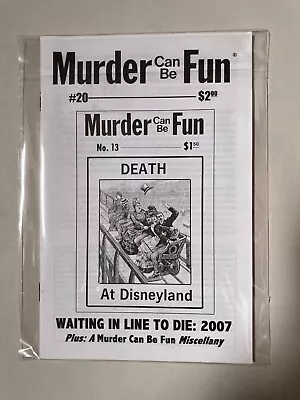 Murder Can Be Fun #13 Death At Disneyland John Marr / Ships Free • $19.95