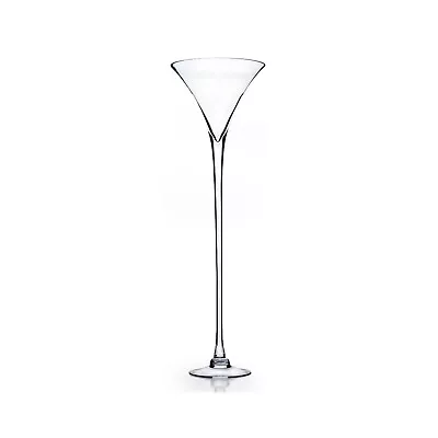 Martini Glass Floral Vase 12x40 H | Candy Dish Vase | Centerpiece 1 Pc • $149.95