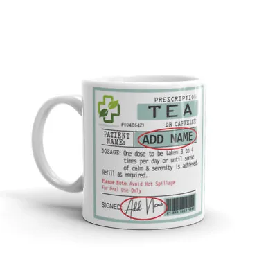 £8.99 • Buy Prescription Mug Personalised Coffee Mug Tea Cup Doctor Gift Novelty Funny MUG