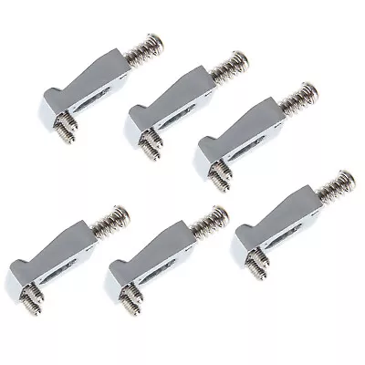 6 Roller Bridge Saddles Wrench Spare Parts For Fender Strat Tele Electric Guitar • $14.68