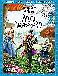 £3.53 • Buy Alice In Wonderland Blu-ray (2010) Mia Wasikowska, Burton (DIR) Cert PG 2 Discs
