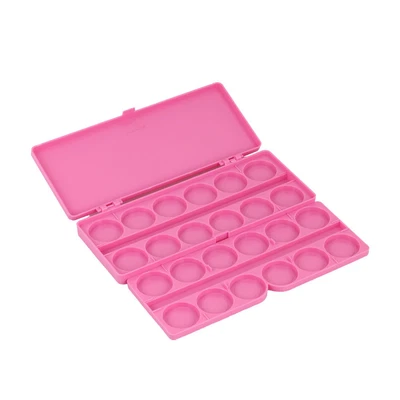 £5.50 • Buy Nail Paint Palettes Painting Pallet Gouache Manicure Box Lady