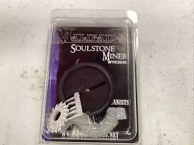 Malifaux Blister Guild Arcanists Soulstone Miner (NIB) • $15