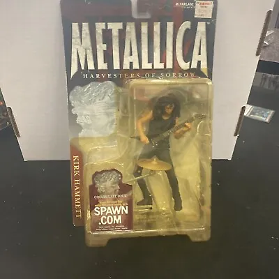 2001 McFarlane Toys Metallica (Harvesters Of Sorrow) Kirk Hammett Figure • $75