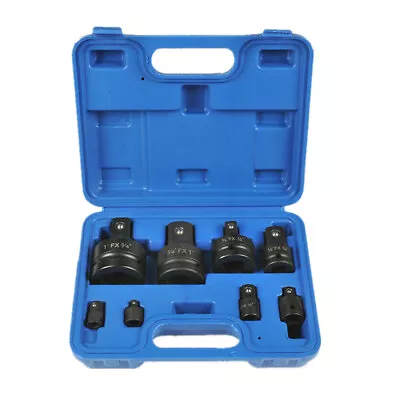 8pcs Impact Socket Adaptor Set Ratchet Drive Increaser Reducer Convertor Tool • $29.87