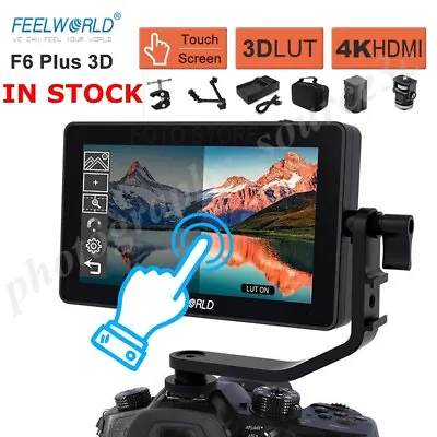 $262.90 • Buy FEELWORLD F6 PLUS 5.5 Inch 3D LUT Touch Screen 1920*1080 Camera Field Monitor 4K
