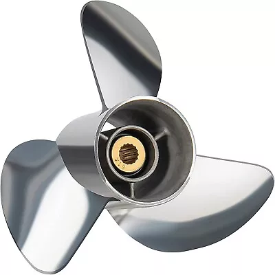 14 3/4x 18 Stainless Outboard Boat Propeller  Fit Yamaha 150-250HP  15spline RH • $375.25