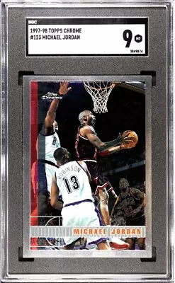 1997-98 Topps Chrome - #123 Michael Jordan • $59.99