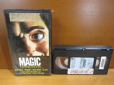 VHS / Magic - A Terrifying Love Story / Clamshell / Ann-Margret Anthony Hopkins • $9.95