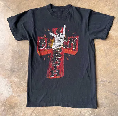 Vintage Black Sabbath 1982 Tour Shirt CLASSIC BLACK MENS UNISEX S-5XL • $21.99