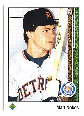 1989 Upper Deck Matt Nokes Detroit Tigers #150 • $1.49