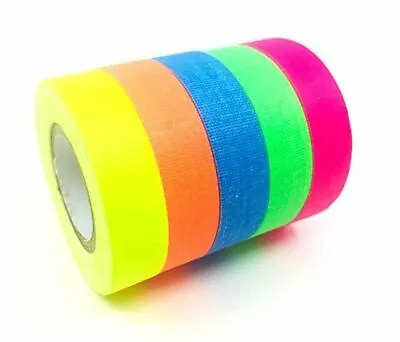 Gaffer Power Spike Tape - Gorgeous Fluorescent Colors • $15.99