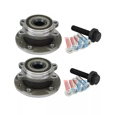 WJB Pair Front Wheel Hub Bearing Assembly For VW CC Jetta GOLF BEETLE • $60.99